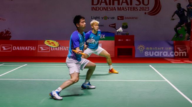 Alasan Kevin/Marcus Mundur di 16 Besar Indonesia Masters 2023: Perut Nyeri, Terbayang Cedera Parah Masa Lalu