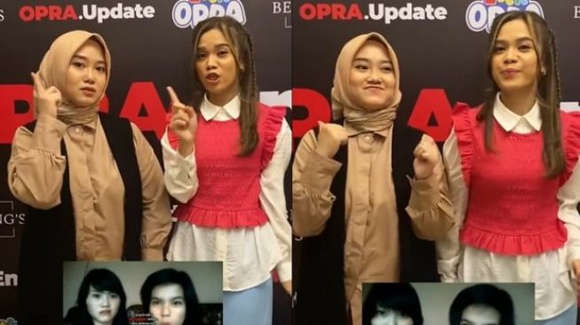 Momen Pertemuan Sinta dan Jojo Keong Racun. (TikTok/opraentertainment) 