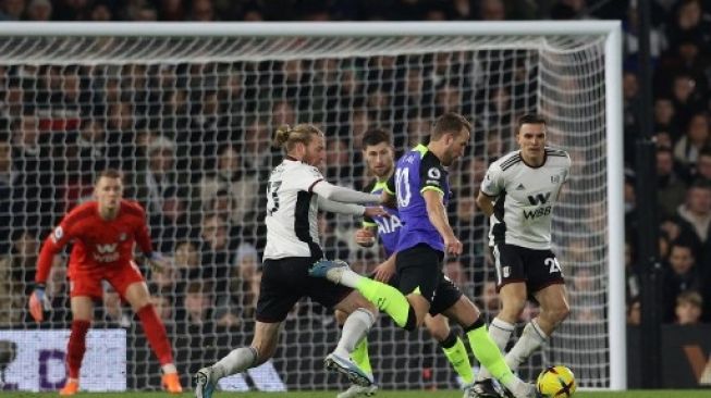 Fakta Menarik Hasil Pertandingan Fulham vs Tottenham Hotspur, Harry Kane Samai Rekor Jimmy Greaves