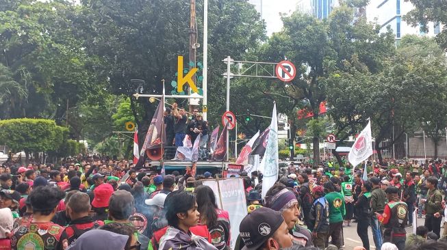 Di Hadapan Para Ojol, Fraksi PKS DPRD DKI Nyatakan Menolak Penerapan ERP