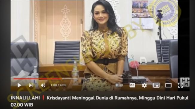 Cek Fakta: Krisdayanti Dikabarkan Meninggal Dunia Dini Hari Tadi