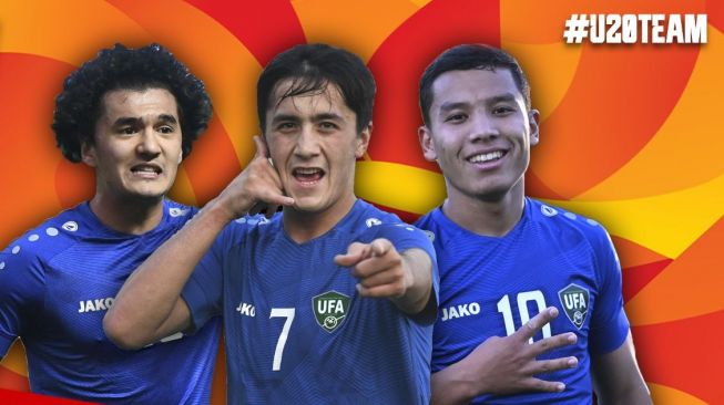 Timnas Uzbekistan U-20 menjadi salah satu lawan Timnas Indonesia di Grup A Piala Asia U-20 2023. [Laman resmi UFA]