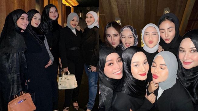 Arisan Geng Mamayu, Lesti Kejora dan Aurel Hermansyah Sama-sama Menenteng Hermes Ratusan Juta: Punya Siapa Lebih Mahal?