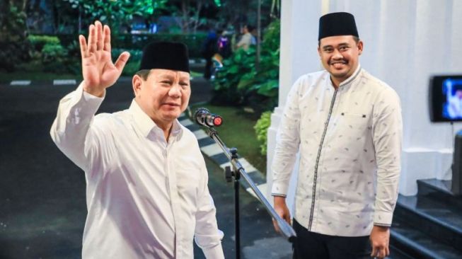 Prabowo Sanjung Mantu Jokowi, Siap Dukung Bobby Nasution Maju Pilgub Sumut 2024