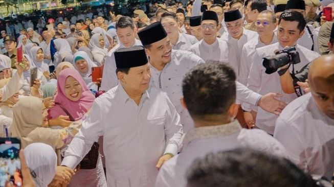 Zikir Bareng Bobby Nasution, 'Bisikan' Prabowo: Jangan Mau Diadu Domba