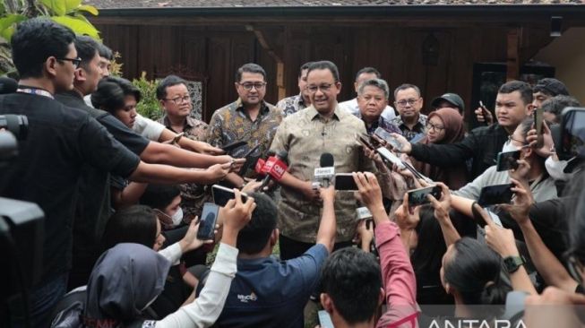 Persiapan Deklarasi Resmi Bacapres: PKS Jemput dan Iringi Anies ke Kantor DPP, Ada Delman dan Drum Band