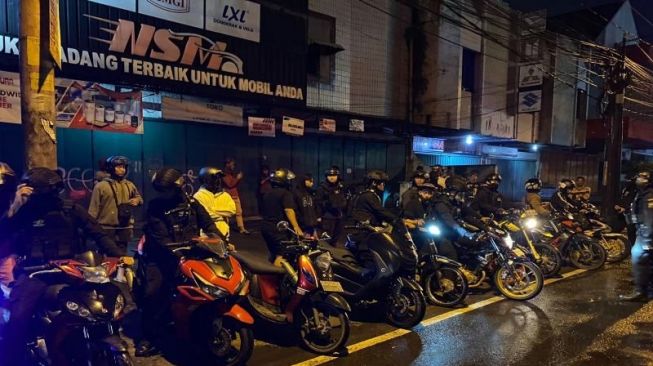 Gelar Patroli, Polisi Amankan 92 Unit Sepeda Motor Gunakan Knalpot Brong