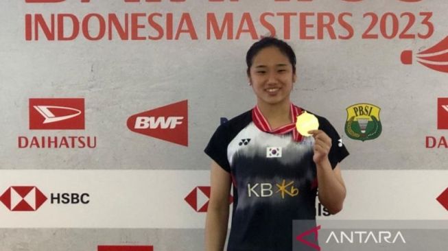 Juarai Indonesia Masters 2023, An Se Young Berterima Kasih untuk Dukungan Penonton di Istora
