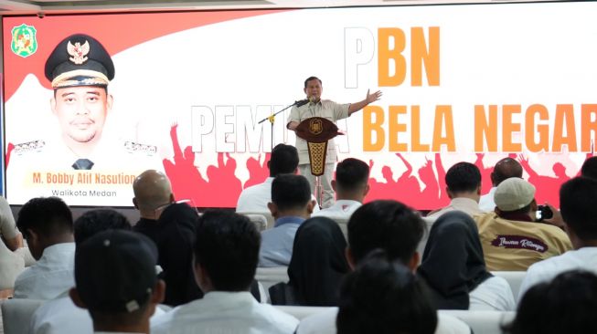 Dukung Program Pemuda Bela Negara yang Digagas Bobby Nasution, Prabowo: Harus Jadi Contoh Bagi Kepala Daerah Lain