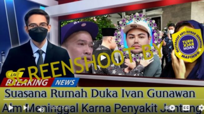 CEK FAKTA: Benarkah Ivan Gunawan Meninggal Dunia karena Serangan Jantung?