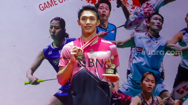 Gelar Juara Indonesia Masters 2023 Jadi Hasil Manis Kesabaran Jonatan Christie 