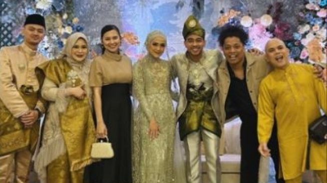 Potret Pernikahan Wafda Saifan (Instagram/@indahpermatas)