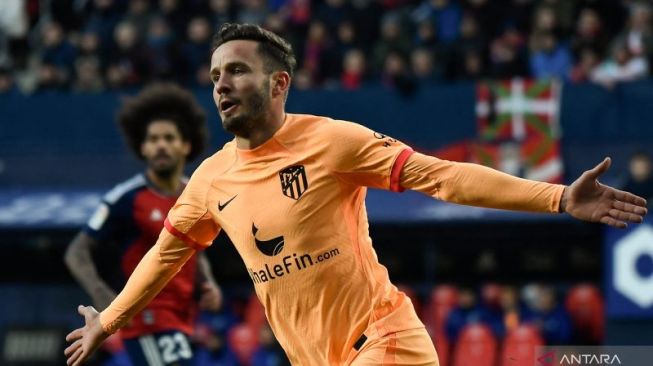 Hasil Liga Spanyol: Gol Tunggal Saul Niguez Bawa Atletico Madrid Tundukkan Osasuna