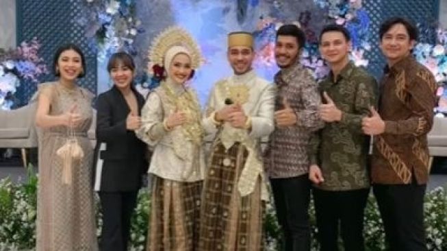 Potret Pernikahan Wafda Saifan (Instagram/@rangganattra)