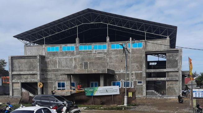 Penampakan Gedung Cabor Batminton Pidie Rp11,2 M