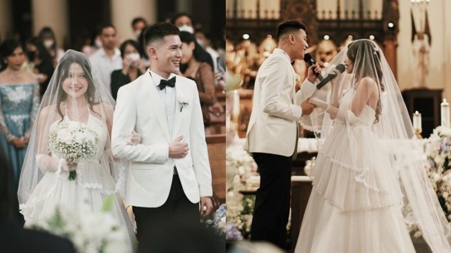 Potret Gaun Pengantin Artis yang Menikah di Januari 2023 (Instagram/@julianjacs)