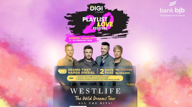 Yuk! Ikuti Promo Tiket Murah DIGI Playlist Love Festival 2.0 di Bank BJB