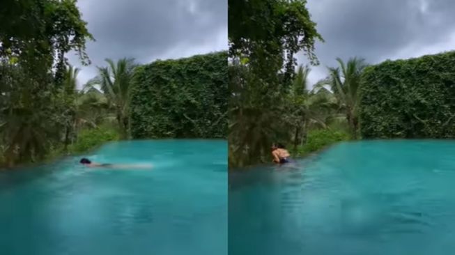 Potret Dea Ananda liburan di Bali (Instagram/@dea_ananda)