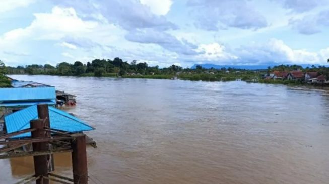 Daerah Perbatasan RI-Malaysia di Kapuas Hulu Direndam Banjir