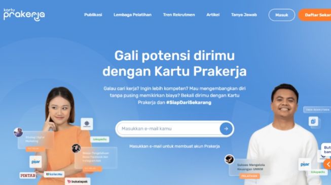 Pendaftaran Kartu Prakerja Dibuka Nih, Begini Cara Daftarnya