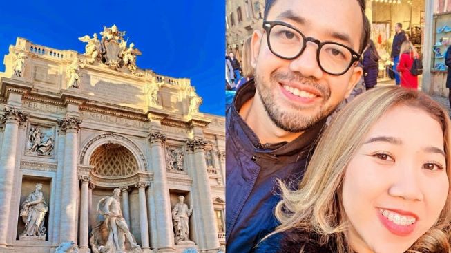  Potret bulan madu Kiky Saputri di Italia (Instagram/@kikysaputrii)