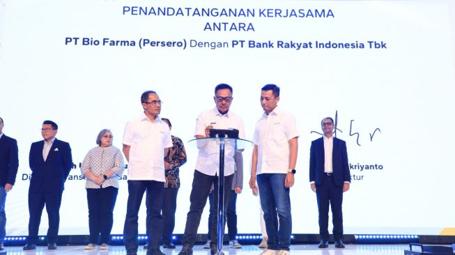 Bangun Ekosistem Healthcare, BRI Lakukan Kerja Sama dengan Bio Farma