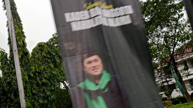 Baliho Selamat Datang Erick Thohir Ketua Panitia 1 Abad NU di Surabaya-Sidoarjo Dikritik
