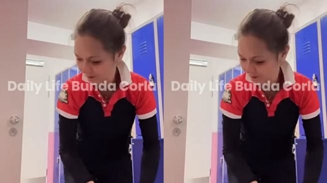 Potret Bunda Corla Langsung Kerja usai Tiba di Jerman (YouTube Daily Live Bunda Corla)