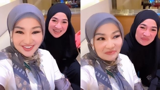 Momen Fitri Carlina Berangkat Umrah (Instagram/@fitricarlina)