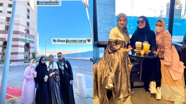 Momen Fitri Carlina Berangkat Umrah (Instagram/@fitricarlina)