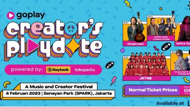 Jangan Ketinggalan GoPlay Creators Playdate, Ajang Kumpul Kreator Seluruh Indonesia