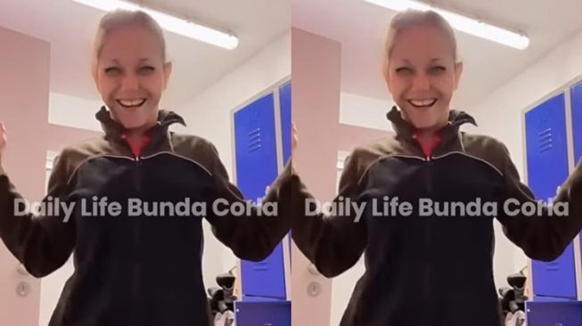 Potret Bunda Corla Langsung Kerja usai Tiba di Jerman (YouTube Daily Live Bunda Corla)