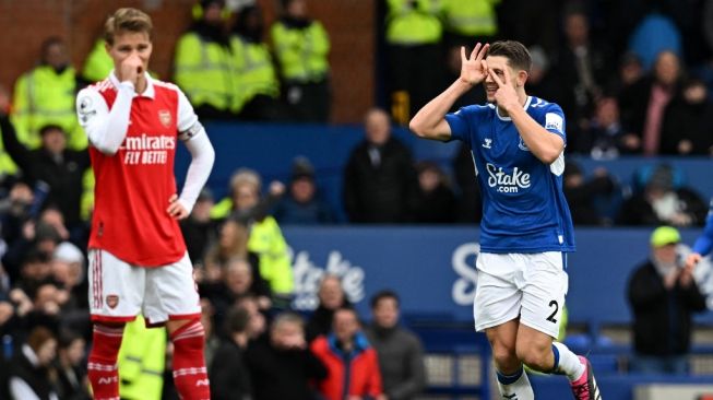 Hasil Liga Inggris: Tak Berdaya di Markas Everton, Arsenal Dipaksa Menyerah dengan Skor 1-0