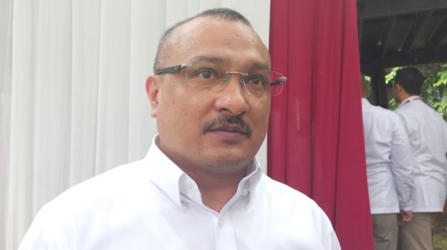 Ferdinand Hutahaean resmi gabung Gerindra. [Suara.com/Bagaskara]