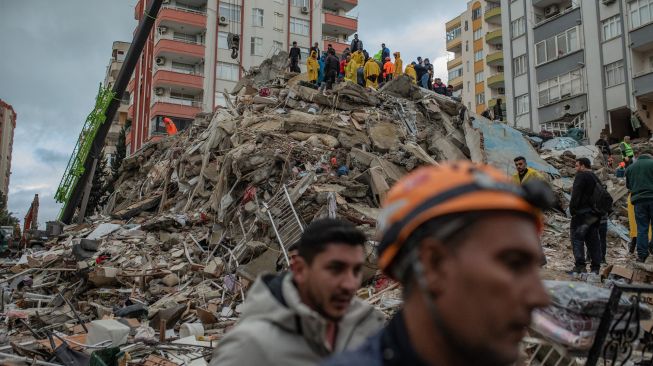 Turki Kembali Diguncang Gempa Dahsyat, Korban Tewas Mencapai Ribuan Orang!