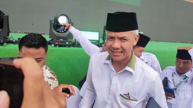Puji Komitmen NU Buat Bangsa, Ganjar Pranowo Ogah Komentari Soal Capres-cawapres