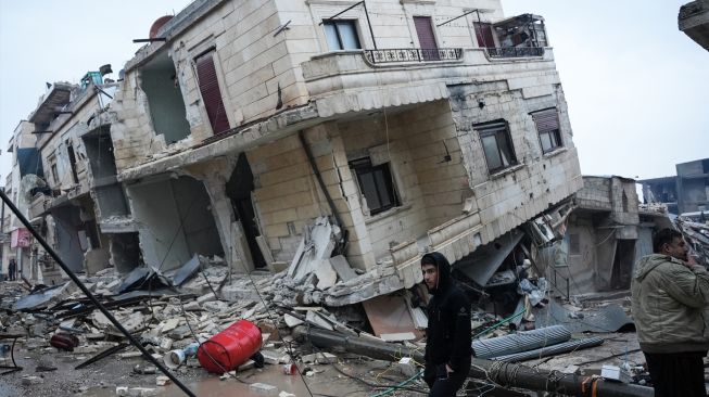 Gempa Susulan Masih Terasa di Kahramanmaras Turki usai Guncangan Bermagnitudo 7,4