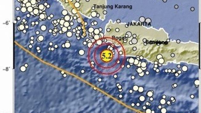 Gempa di Lebak Tidak Berpotensi Tsunami