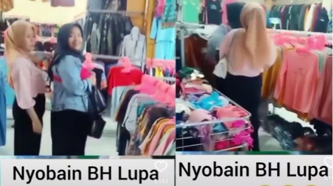 Video Emak-emak Belanja di Toko Ini Bikin Kasir Ngakak: Bu Maaf Itu BH-nya Dilepas Dulu