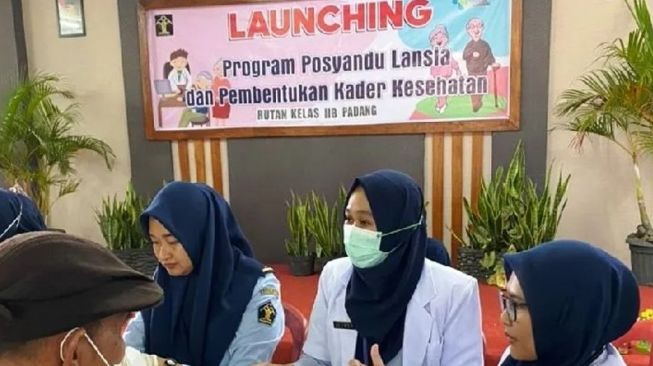 Rutan Padang Hadirkan Posyandu Khusus Lansia, Ini Targetnya