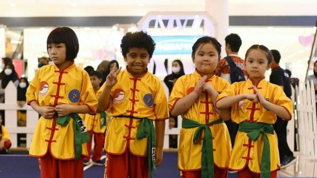 Potret Gempi ikut kejuaraan Wushu (Instagram/@gadiiing)