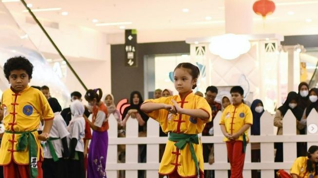 Potret Gempi ikut kejuaraan Wushu (Instagram/@gadiiing)