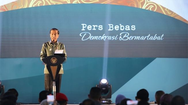 Pidato Presiden Jokowi Saat HPN: Kita Kehilangan Jurnalisme Autentik