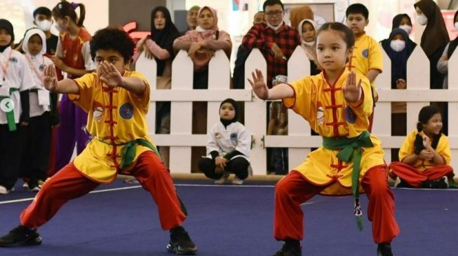 Potret Gempi ikut kejuaraan Wushu (Instagram/@gadiiing)