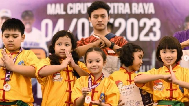 Potret Gempi ikut kejuaraan Wushu (Instagram/@gadiiing)