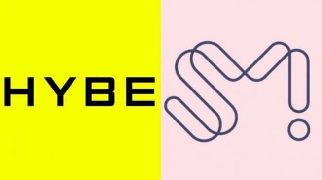 HYBE Labels dan SM Entertainment (twitter.com/kchartsmaster)