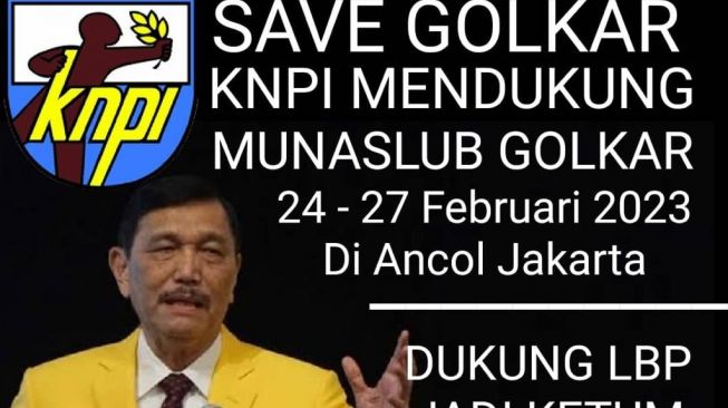 Luhut Didukung Jadi Ketua Umum Lewat Munaslub, Golkar: Ini kan Berita Bohong, Selebaran Gelap