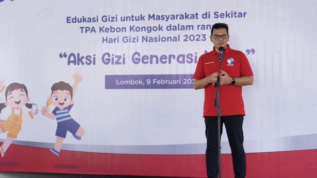 Bantu Perangi Stunting, Danone Gelar Aksi Gizi Indonesia Maju di Lombok