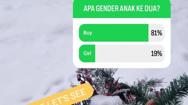 Gender Reveal anak kedua Randy Pangalila (Instagram/@randpunk) 