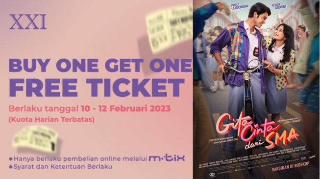 Link nonton gita cinta dari SMA (21.cineplex.com)